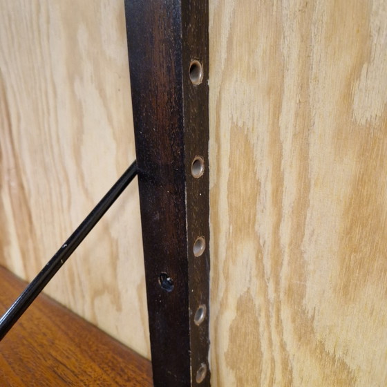 Poul Cadovius Royal System XXL Modulaire Wankast Wandrek Mid Century – Metal, Wood (photo 15 of 15)