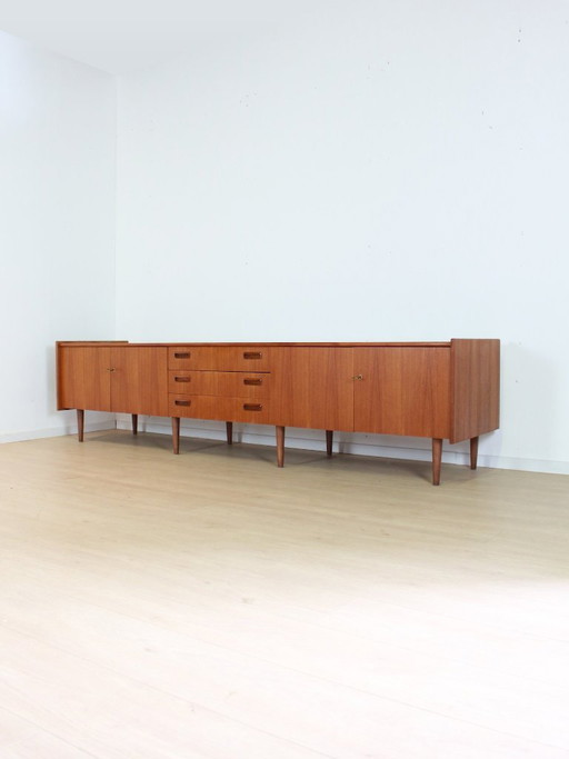 Vintage Sideboard – XXL, Teak – dressoirs, Wood