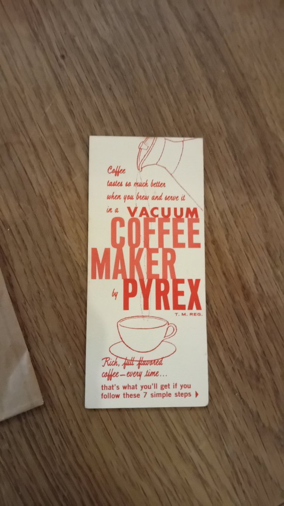 Image 1 of Pyrex Manhattan Eight Cup Coffee Maker, model MMK-8BT