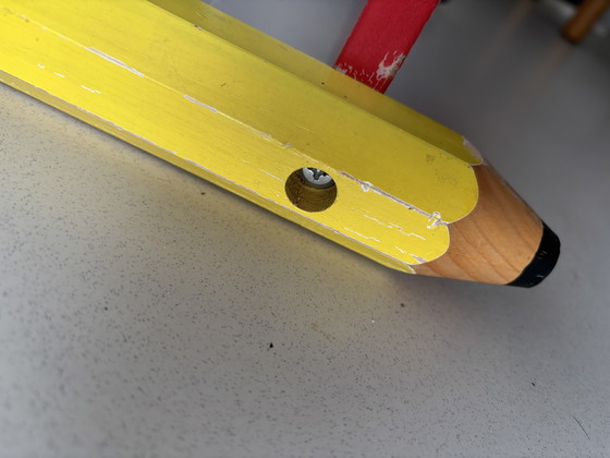 Image 1 of Vintage Pierre Sala potloodrek Memphis style jaren 80