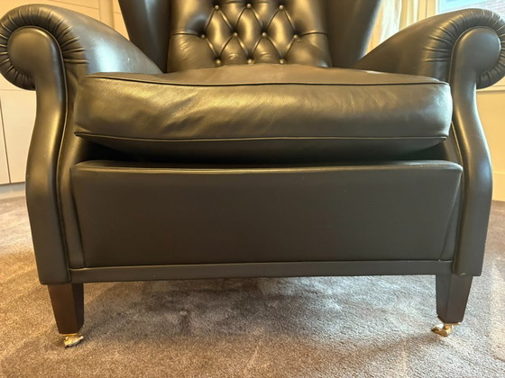 Poltrona Frau 1919 - Iconisch Ontwerp - Ultiem Vakmanschap – Fauteuils, Wood, Leather (photo 7 of 15)