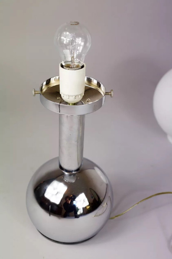 Image 1 of Tafellamp Goffredo Reggiani roestvrij staal Italië