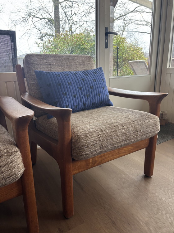 Image 1 of Deens design vintage zithoek 4-delig