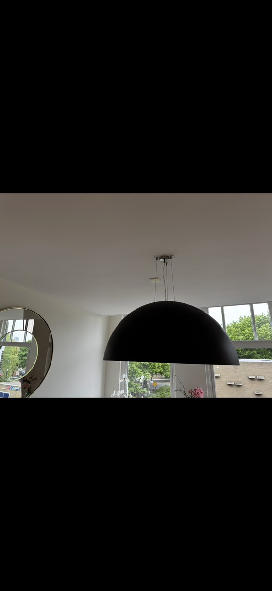 Image 1 of Kunstlichtbecher 100 Skygarden schwarz beige