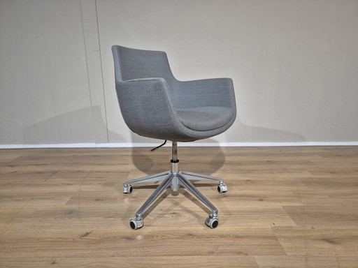 8X Ahrend - Office/Dining chairs - Gray - Pink -Design