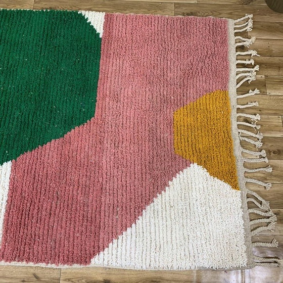 Image 1 of Berber Beni Ourain rug, handwoven using traditional techniques, size 150/250 cm