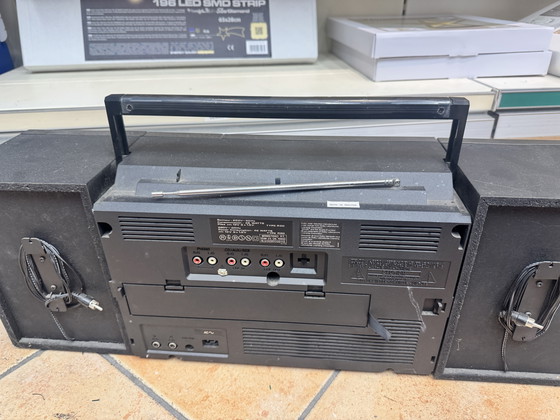 Image 1 of Chaîne stéréo portable maxi Thomson des années 90