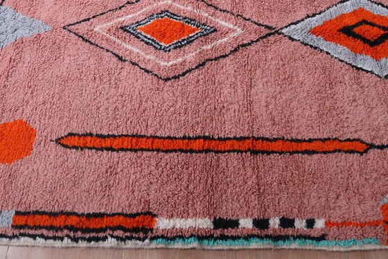 Tapis berbère marocain 200cm x 300cm – Wool, Cotton (photo 7 of 9)
