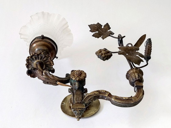 Image 1 of Art Nouveau wall lamp Jugendstil