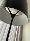 Flos Spun Light F Lampadaire, Noir