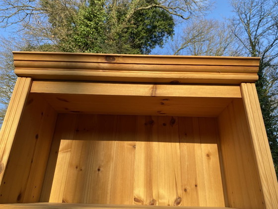 Image 1 of Hohes Kiefernholz-Bücherregal, 223 cm hoch, Notio Living Design