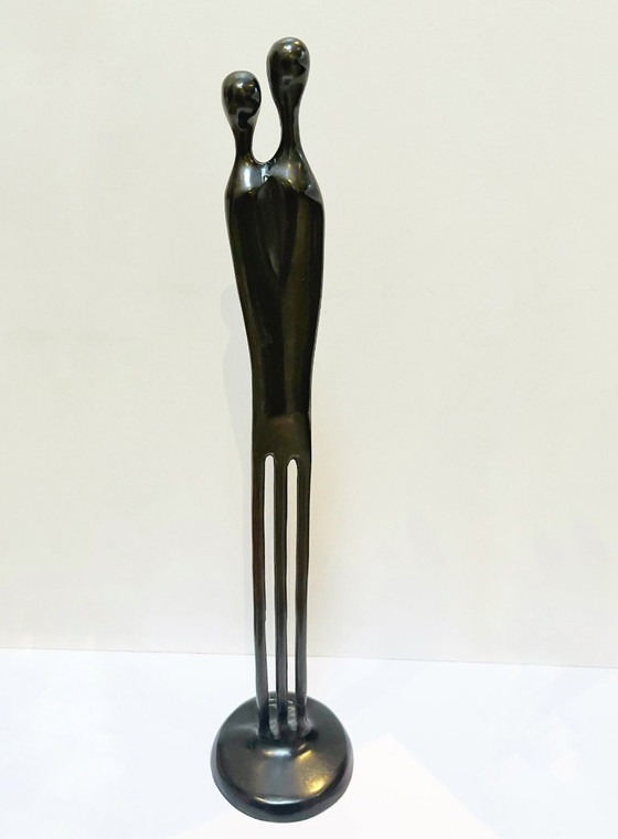 Image 1 of Scultura di Louise Hederström - Due-Unità - originale con adesivo - scultura di design 42 cm