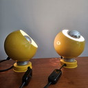 Set Of 2 Vintage Italian Table Lamps - Goffredo Reggiani For Lampadari Reggiani - Model "Despositato" - 1960s/70s