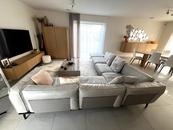 Camerich Avalon Ecksofa - Designersofa, Leder, Grau (Foto 2 von 6)