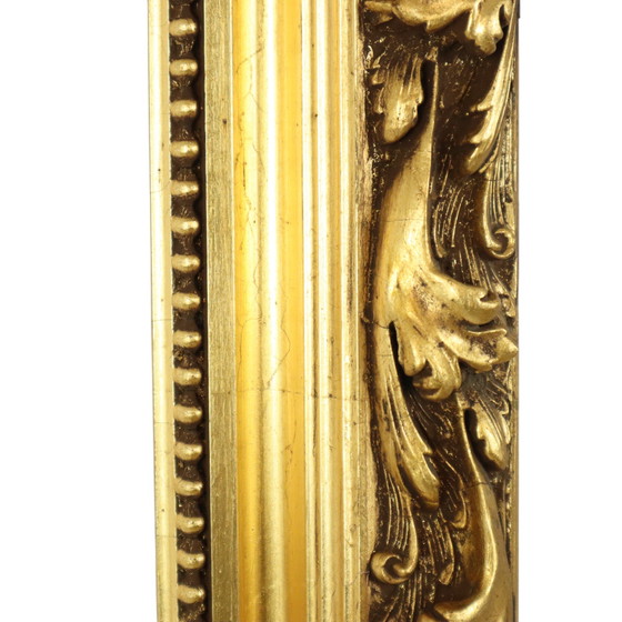 Image 1 of Antieke Barok Stijl Lijst Bladgoud