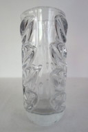 Jarrón antiguo de cristal con follaje Vannes