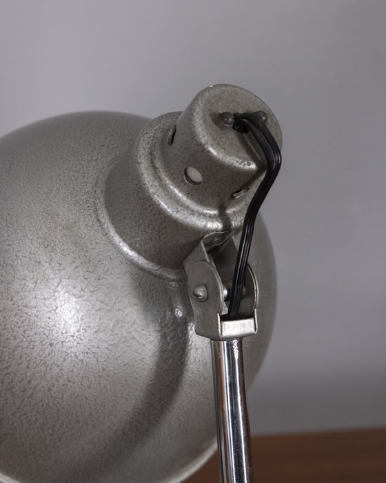 Image 1 of Paire de lampes de table vintage en métal des années 1960, designées par Seminara.