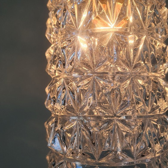 Vintage Getextureerde Hanglamp Midcentury Design. – Hanglampen, Brass (photo 6 of 12)