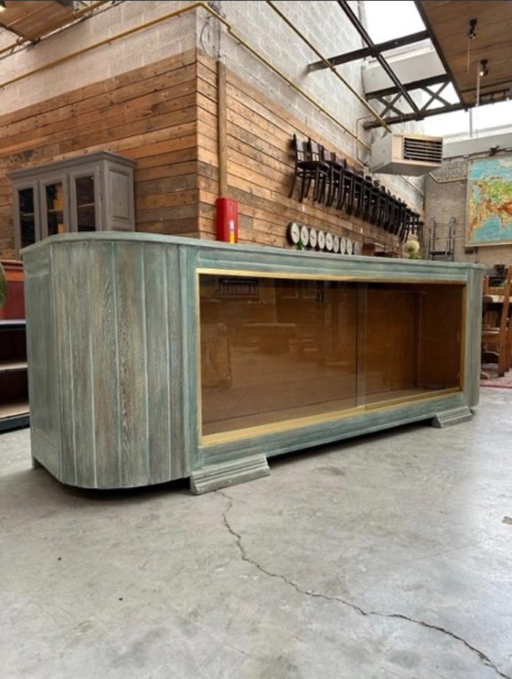 Image 1 of Oak Comptoir/counter 1930s: restored