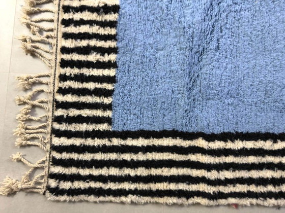 Magnifico tappeto tradizionale blu cielo 200/300cm – Tappeti, Wool (photo 6 of 8)