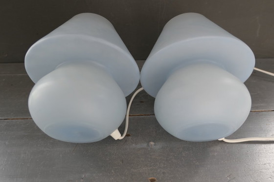 Image 1 of Lampade a fungo in vetro vintage Vianne