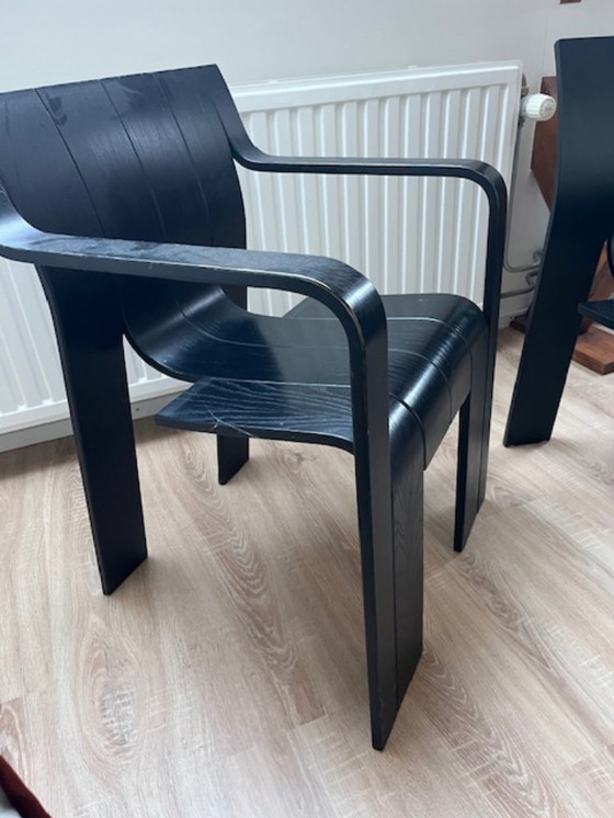 Image 1 of 5 Gijs Bakker comic strip chairs