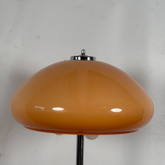 Image 1 of Vintage Hungarian “Szarvasi” Standing Lamp, 1970s — Retro Mid-Century Lighting