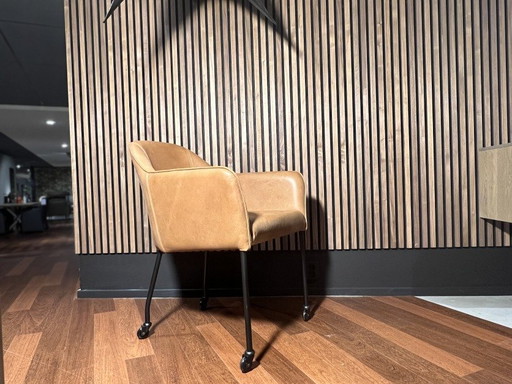 Boxer and set – Dyyk, fauteuils, Leather, Wood (photo 2 of 8)