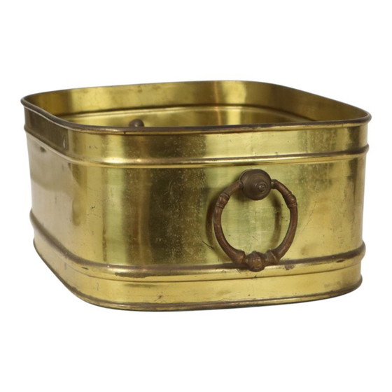 Grande fioriera ovale in ottone, vintage, XL, vaso portaoggetti 41 cm – Vasi per piante, Brass (photo 10 of 15)