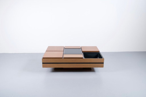 Rosewood Coffee Table Carlo Hauner Forma Editor Italy 1961