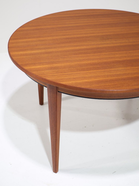 Image 1 of Tavolo da pranzo allungabile Omann Jun 55 in teak, stile vintage danese