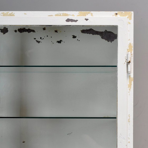 Image 1 of Iron medical cabinet, 1930s