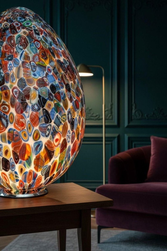 Image 1 of Lampada in vetro artistico di Murano h cm 60