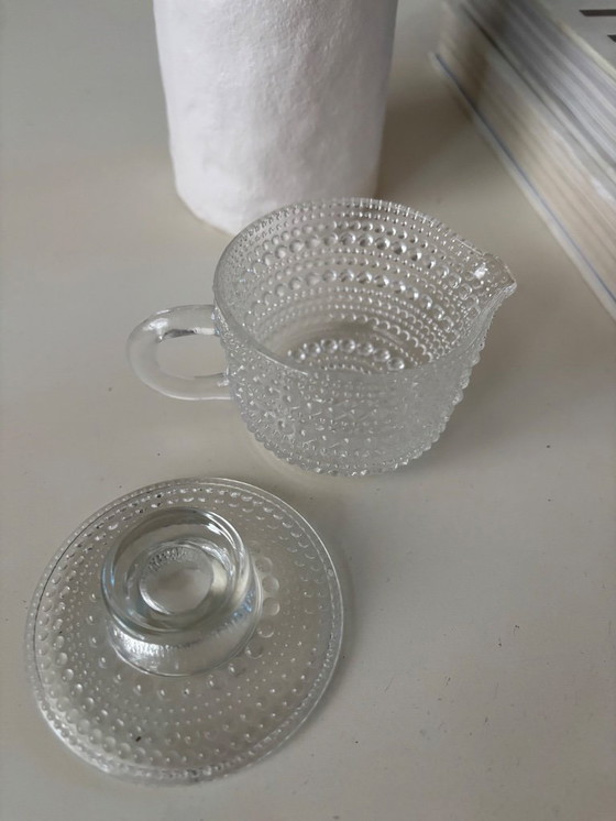 Image 1 of Set zucchero e latte Kastehelmi (Nuutajärvi / Iittala)