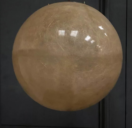 Image 1 of Lampada a sospensione vintage in stile spaziale, lampada a sospensione da 40 cm