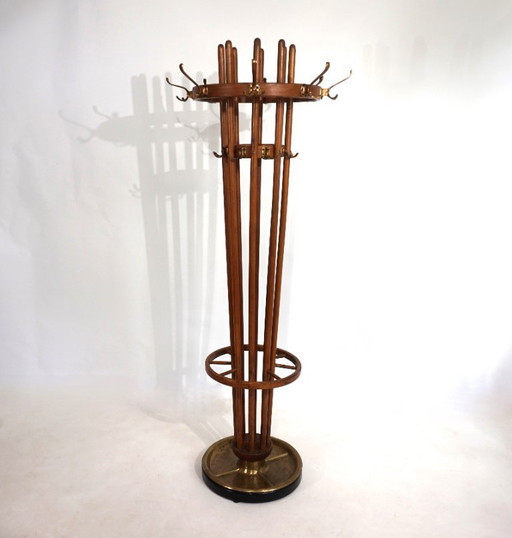 Porte-manteau Art Déco rotatif, 1930