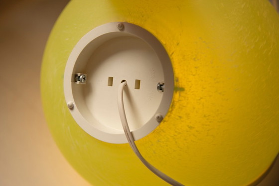 Image 1 of Lampe globe design en verre vert Wolfi Leuchten – série "Planètes"