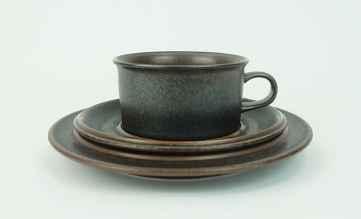 n. 2 di 2: SET DA TÈ 3 pezzi arabia ruska ulla procope anni '60