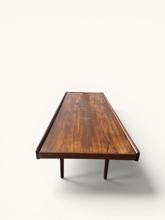 Couchtisch aus Teakholz im Mid-Century-Modern-Stil mit wendbarer Tischplatte – Couchtische, Wood (photo 6 of 11)