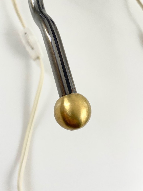 Image 1 of 2x vintage design LAMPS Belid blue PostModern 80s 90s retro