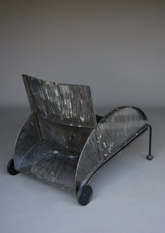 Image 1 of Fauteuil Lounge modèle 4814 d'Anna Castelli Ferrieri pour Kartell, années 1980