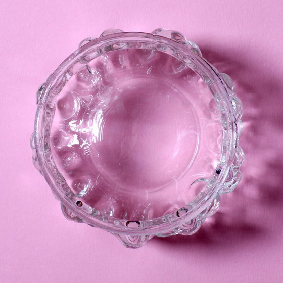 Image 1 of Mid-Century Pressed Glass Bowl: Vladislav Urban Design, Czech Republic