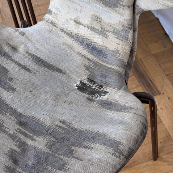 Image 1 of Chaises Grand Prix par Arne Jacobsen pour Republic of Fritz Hansen années 1950