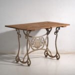 Antieke tuintafel van gietijzer – Centraal-Europa, circa 1900 – Cast Iron, Art Nouveau (photo 6 of 40)