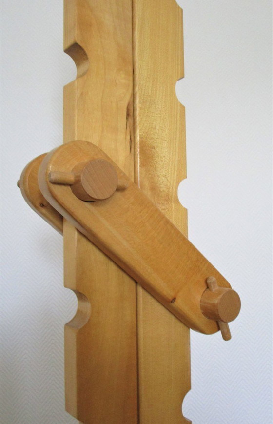 Image 1 of lámpara de pie de haya maciza con sistema