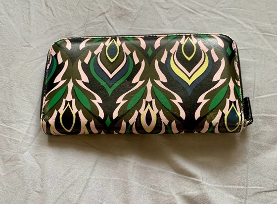 Cartera icónica de Missoni con estampado de espiga y llamas. – Carteras y pequena marroquineria, Lambskin (photo 3 of 8)