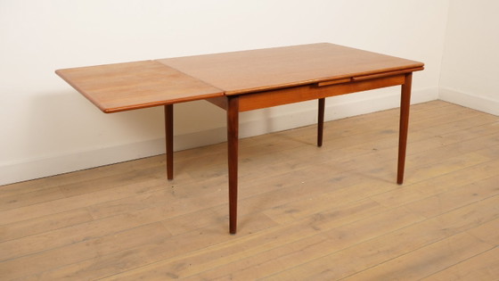 Image 1 of Vintage dining table | teak | Extendable | 130 cm