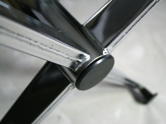 Image 1 of Original Wilde & Spieth cuir fauteuil pivotant Egon Eiermann chaise de bureau