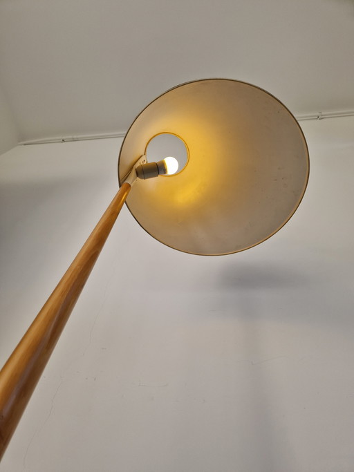 Vintage Design wooden floor lamp stylish natural