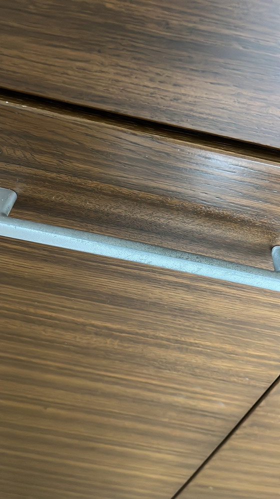 Image 1 of TV-Schrank + 2 Aufbewahrungsschränke, massive Eiche, Modell Cielo